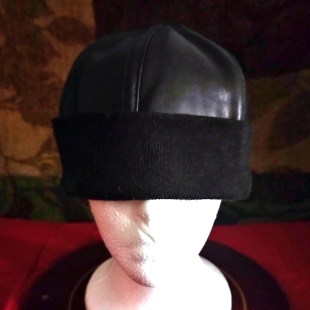 Vintage "JOHN KENT" Leather Cap